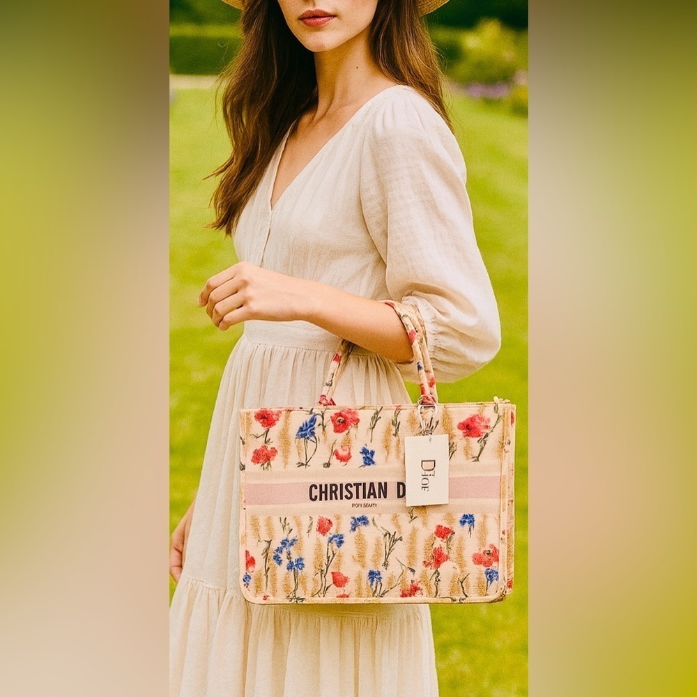 Gorgeous Canvas Tote NWT